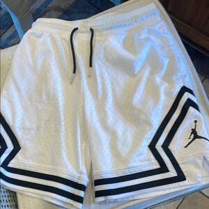 Jordan White and Black Boys Shorts